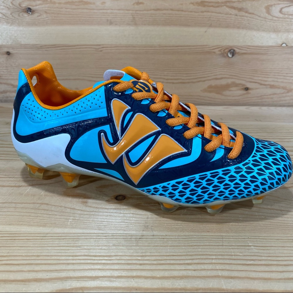 NIB Warrior Youth Skreamer Soccer Lacrosse Field Hockey Cleat  Navy/Orange
